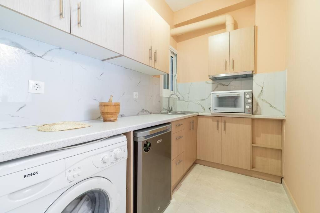 Modern African-Inspired Flat Leilighet Athen Eksteriør bilde