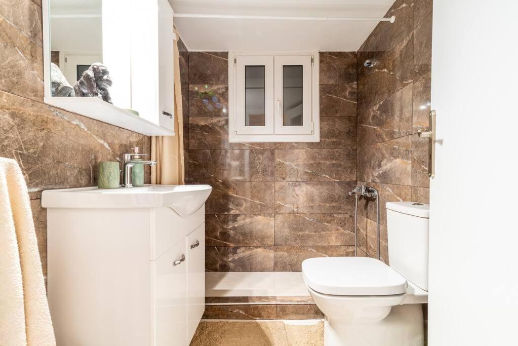 Modern African-Inspired Flat Leilighet Athen Eksteriør bilde