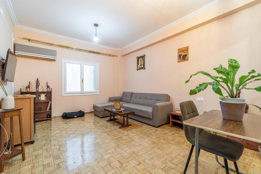 Modern African-Inspired Flat Leilighet Athen Eksteriør bilde