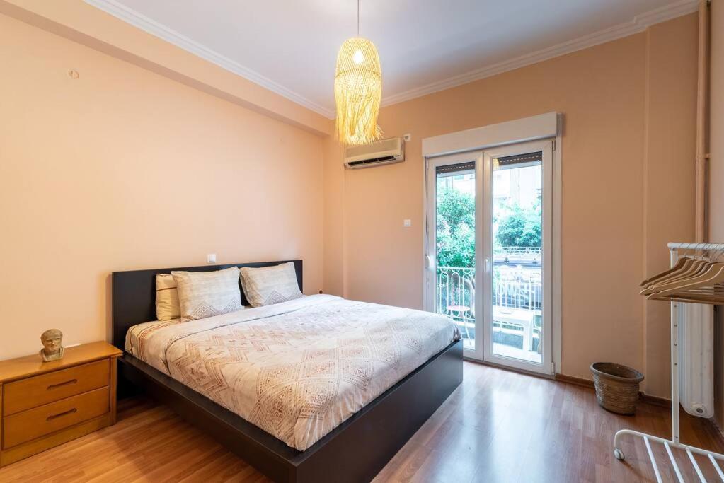 Modern African-Inspired Flat Leilighet Athen Eksteriør bilde